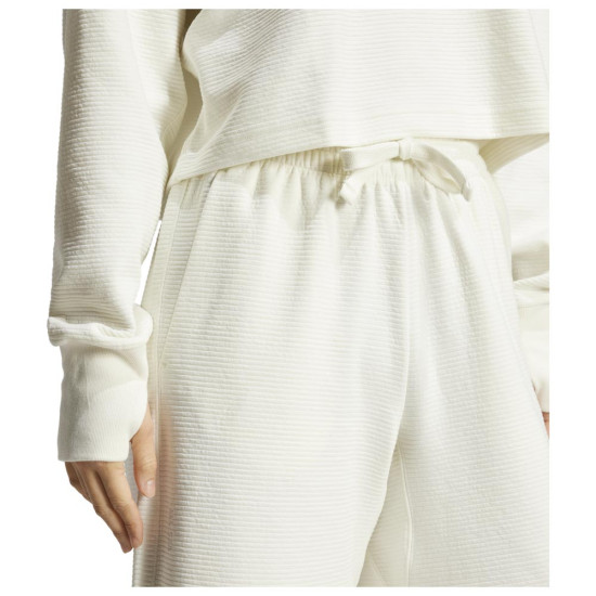 Adidas Γυναικείο παντελόνι φόρμας All SZN Rib 7/8-Length Wide-Leg Pants